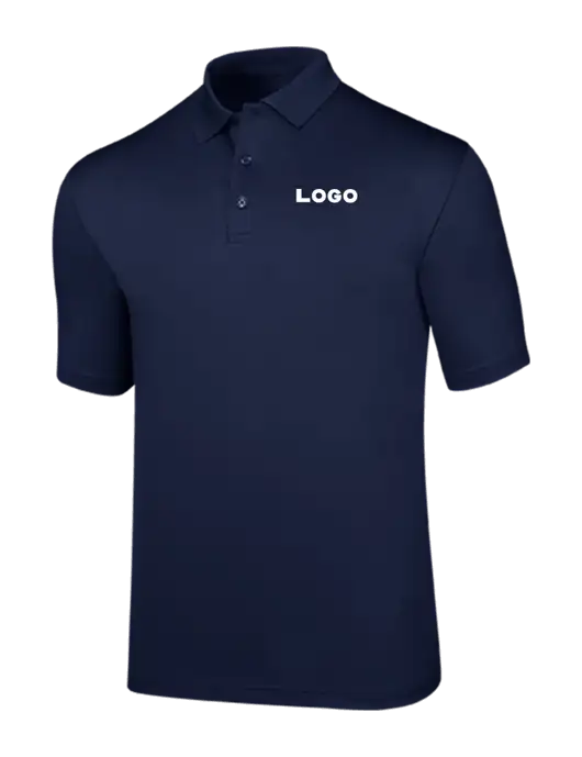 Callaway Opti-Dri Navy Chev Polo w/Logo