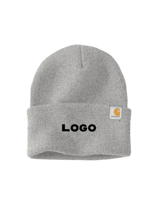 Carhartt Light Grey Heather Watch Cap 2.0 w/Logo