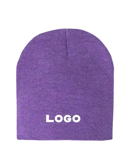 Purple Heather Element Knit Beanie w/Logo