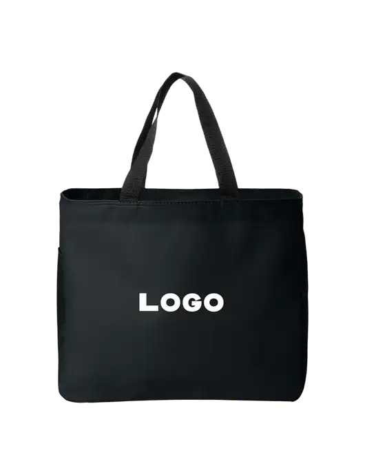 Essential Black Tote w/Logo