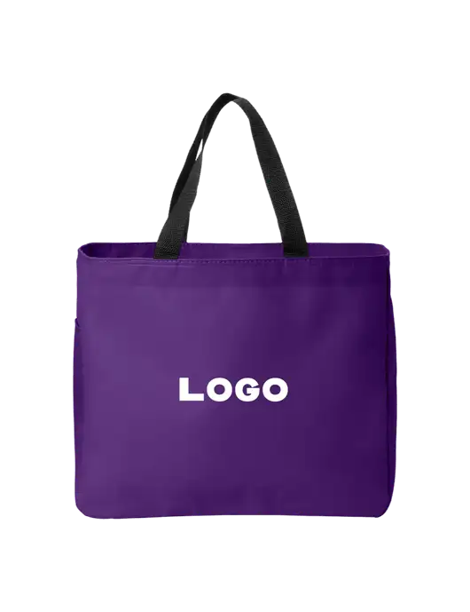 Essential Purple Tote w/Logo