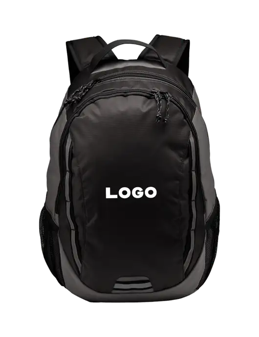 Ridge Charcoal/Dark Charcoal Laptop Backpack w/Logo