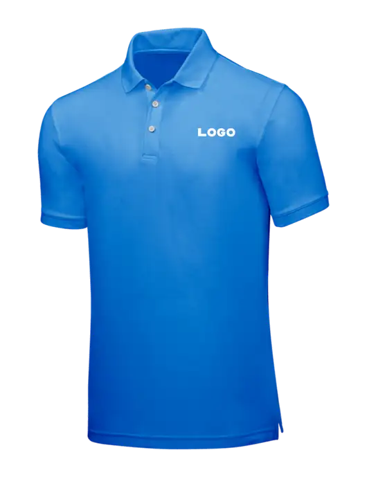 Light Royal Blue Core Classic Pique w/Logo
