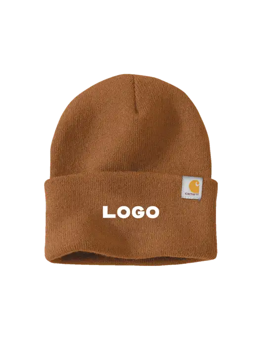 Carhartt Light Brown Watch Cap 2.0 w/Logo