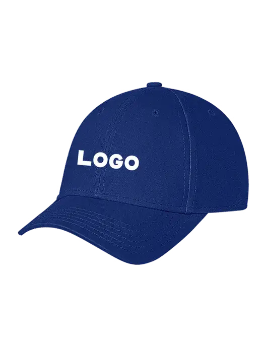 Royal Structured Soft Snap Closure Hook & Loop Cap w/Logo