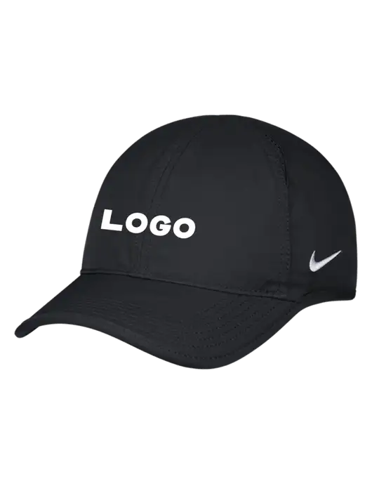 Nike Black Featherlight Cap w/Logo