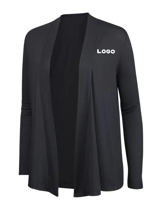 Smoke Grey Womens Concept Cardigan w/Logo