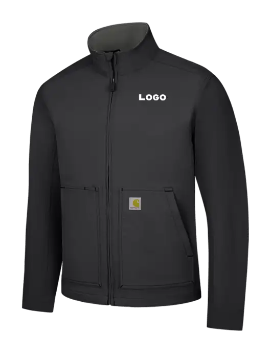 Carhartt Black Super Dux Soft Shell Jacket w/Logo