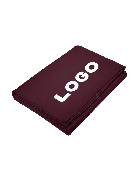Core Maroon Fleece Sweatshirt Blanket w/Logo
