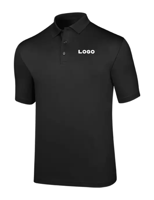 Callaway Opti-Dri Black Chev Polo w/Logo