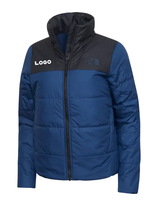 North Face Womens Navy Everyday Insulated Jacket w/Logo