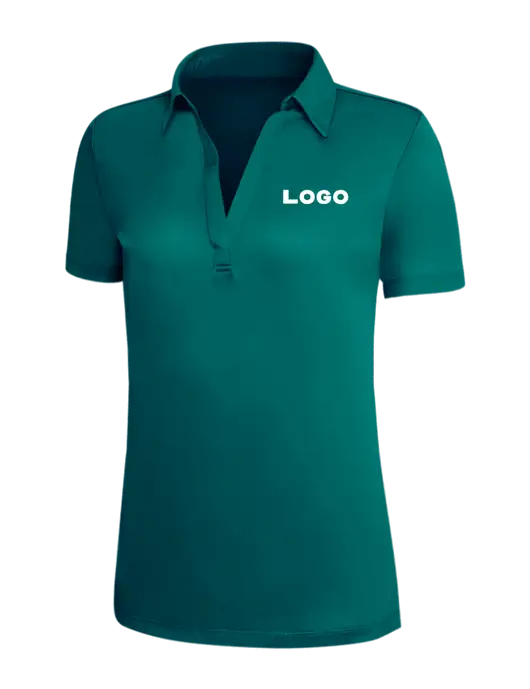 Dark Teal Silk Touch Womens Performance Polo w/Logo