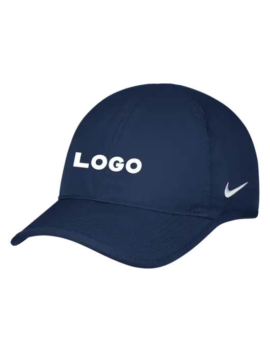 Nike Navy Featherlight Cap w/Logo