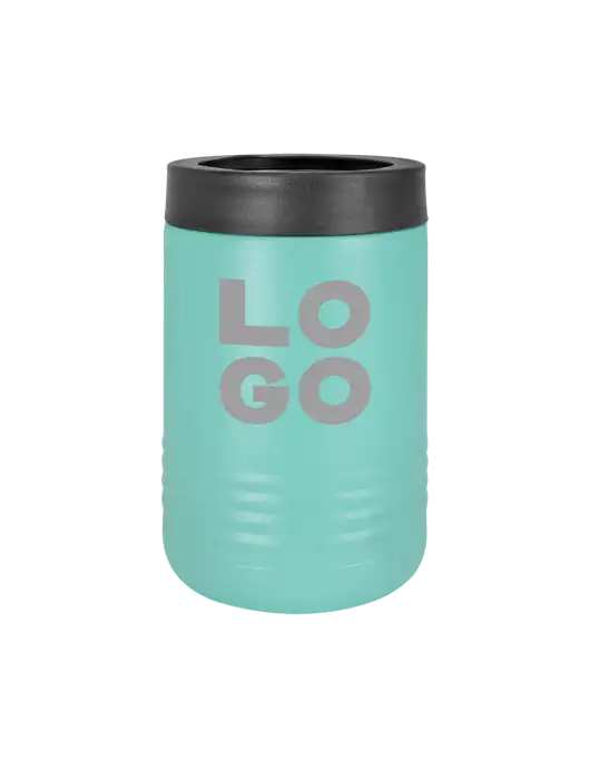 Polar Camel 12 oz Powder Coated Seafoam Vacuum Insulated Beverage Holder w/Logo