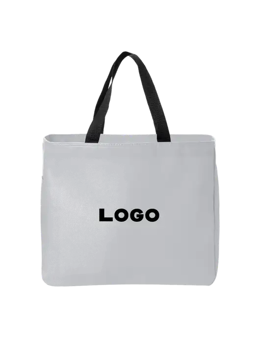 Essential Light Grey Tote w/Logo