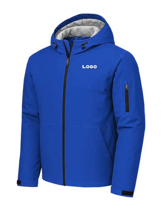 Waterproof Insulated Dark Royal Jacket w/Logo