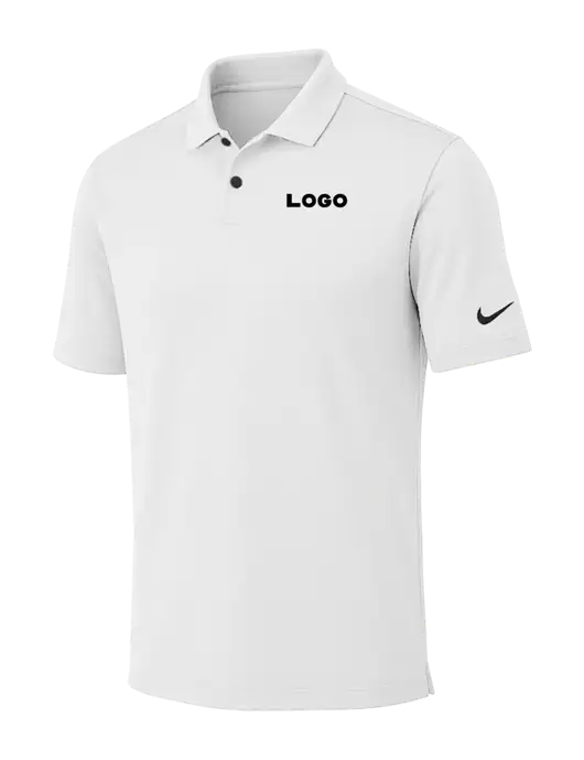 Nike White Dri-FIT Vapor Polo w/Logo