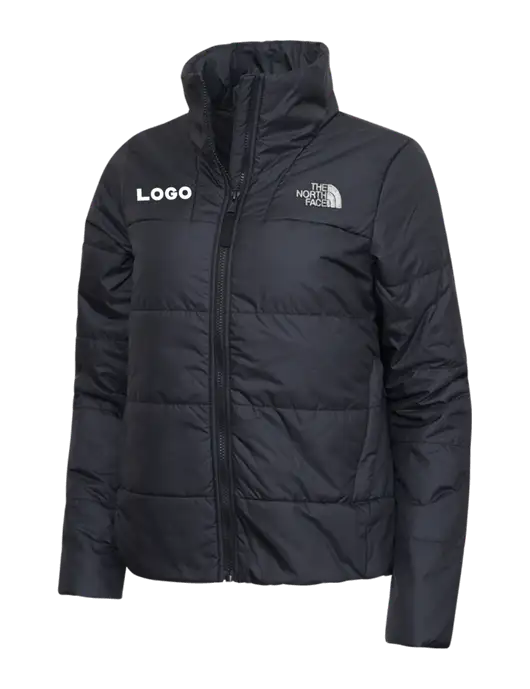 North Face Womens Black Everyday Insulated Jacket w/Logo