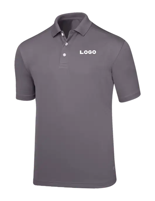 Callaway Core Medium Grey Performance Polo w/Logo