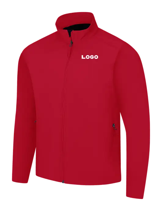 Red Core Soft Shell Jacket w/Logo