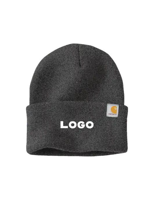 Carhartt Dark Grey Watch Cap 2.0 w/Logo