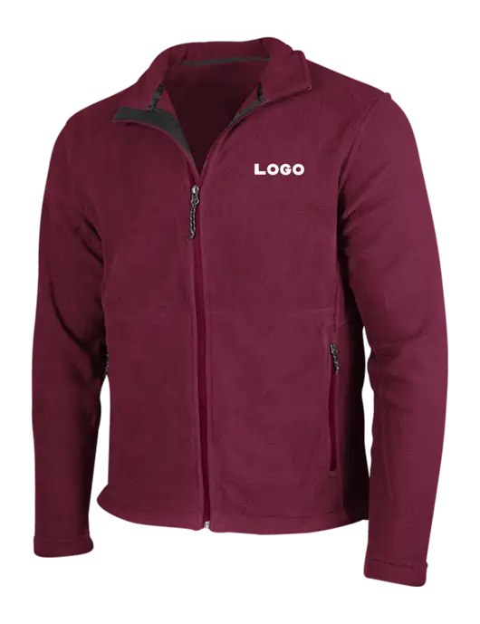 Maroon Fleece Jacket w/Logo
