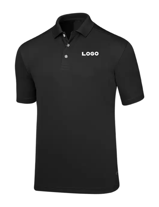 Callaway Core Black Performance Polo w/Logo