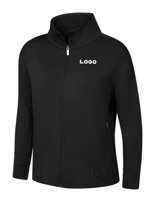 OGIO Womens Black Transcend Full-Zip w/Logo