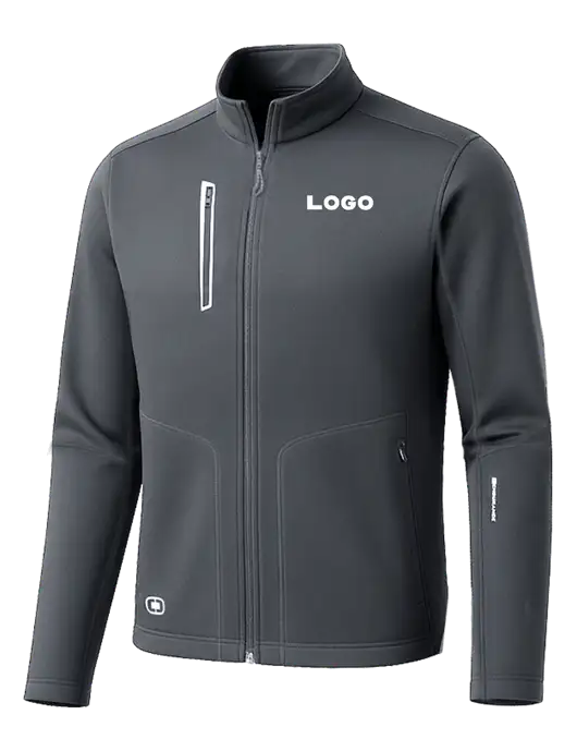 OGIO Dark Grey Endurance Fulcrum Full-Zip w/Logo