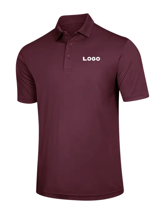 Maroon PosiCharge Competitor Polo w/Logo