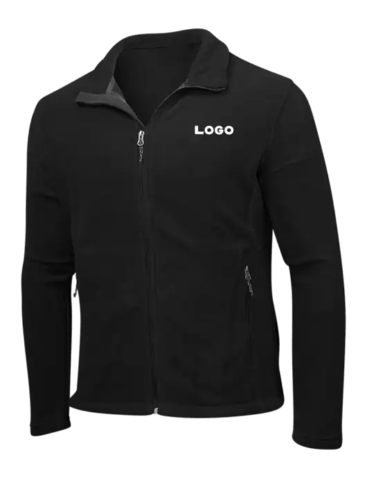 Black Fleece Jacket w/Logo