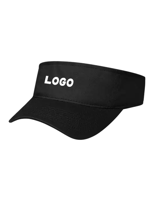 Black Cap Visor w/Logo