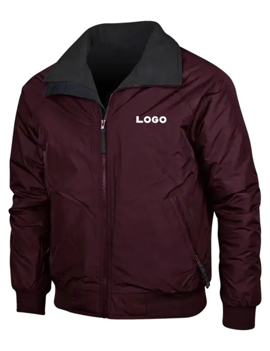Maroon/True Black Classic Challenger Jacket w/Logo