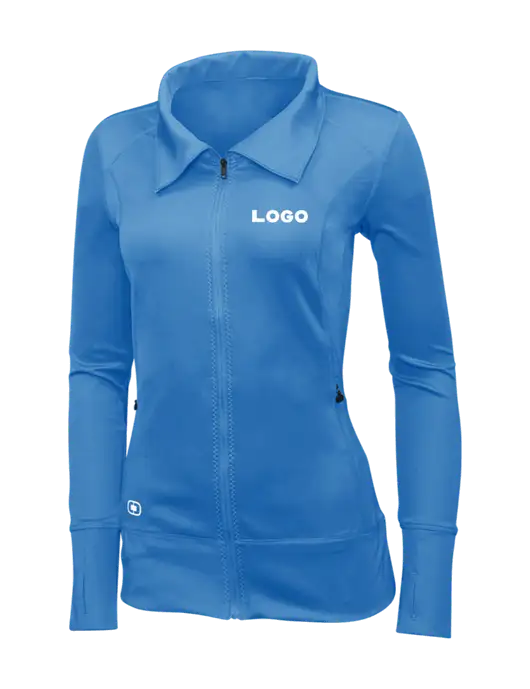 OGIO Royal Blue Womens Endurance Fulcrum Full-Zip w/Logo