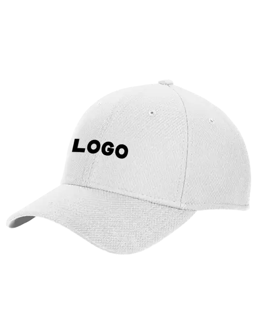 New Era Diamond Era White Stretch Cap w/Logo