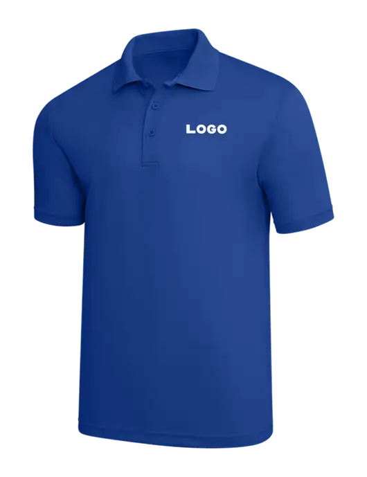 Dark Royal PosiCharge RacerMesh Polo w/Logo
