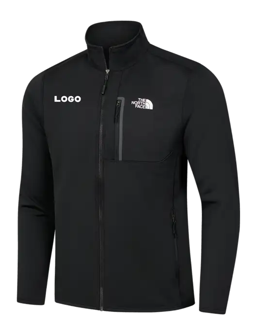 North Face Black Skyline Full-Zip Fleece Jacket w/Logo