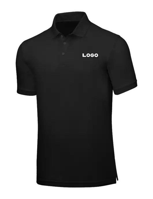 Black Core Classic Pique w/Logo
