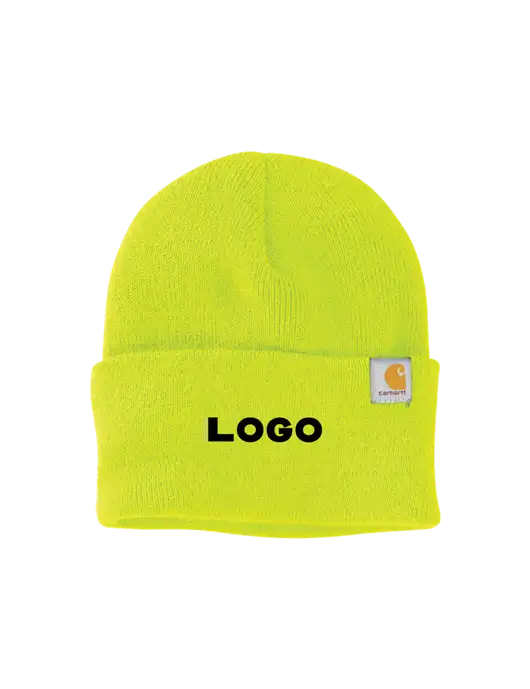 Carhartt Neon Lime Watch Cap 2.0 w/Logo