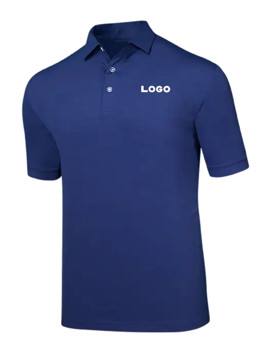 Callaway Navy Fashion Tonal Polo w/Logo