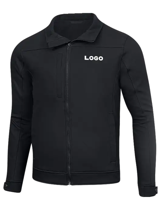 Cornerstone Charcoal Duck Bonded Soft Shell Jacket w/Logo