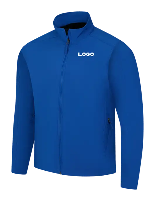 Dark Royal Core Soft Shell Jacket w/Logo