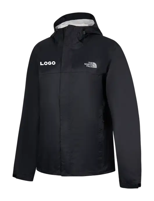 The North Face Black DryVent Rain Jacket w/Logo