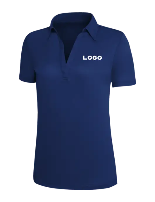 Dark Royal Silk Touch Womens Performance Polo w/Logo