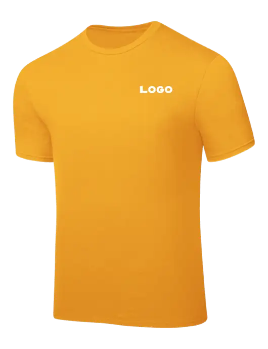 Yellow Gold PosiCharge Competitor Tee w/Logo