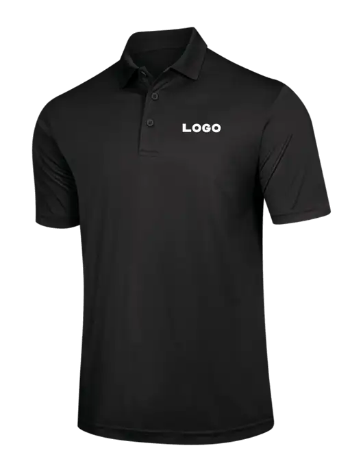 Black PosiCharge Competitor Polo w/Logo