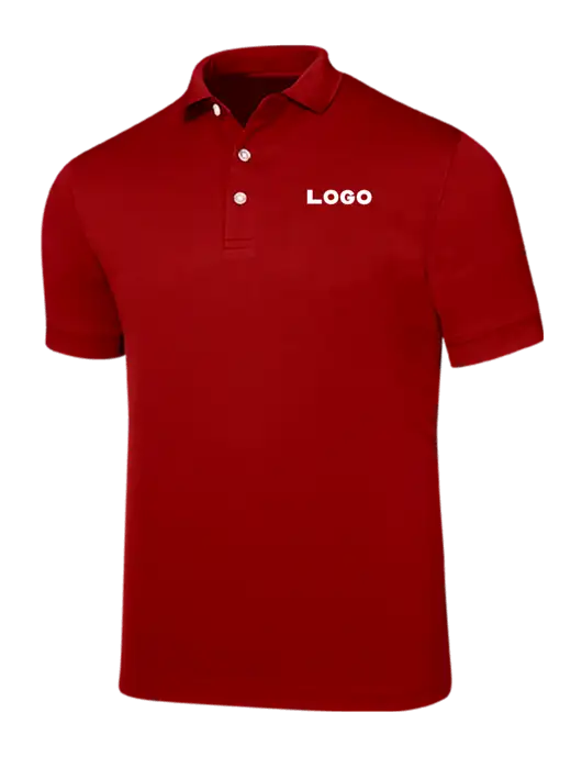 Callaway Ottoman Red Polo w/Logo