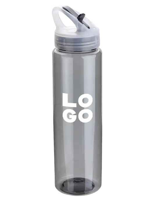 Buddy Smoke 32 oz PET Bottle with Flip Lid w/Logo