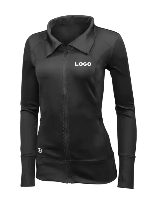 OGIO Blacktop Womens Endurance Fulcrum Full-Zip w/Logo