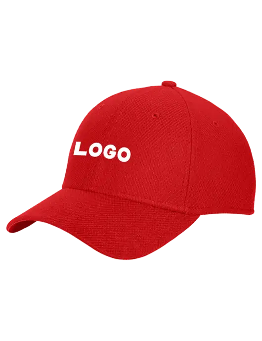 New Era Diamond Era Red Stretch Cap w/Logo
